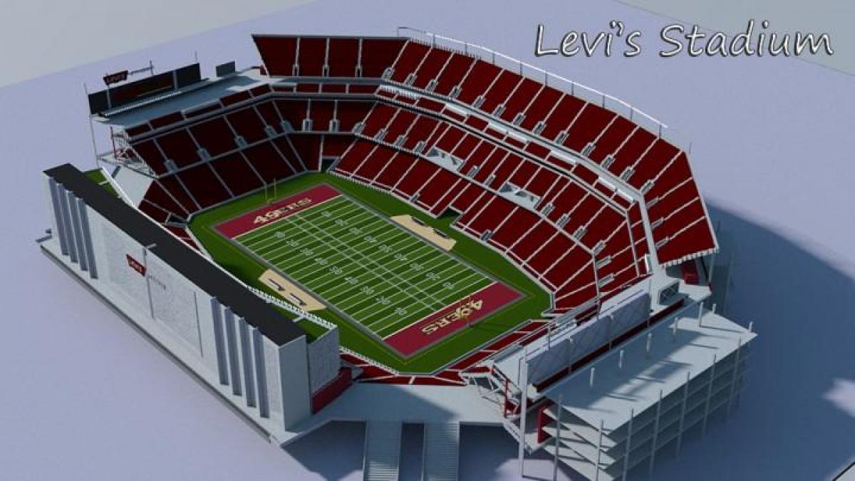 levi ' s estadio 3d mapa