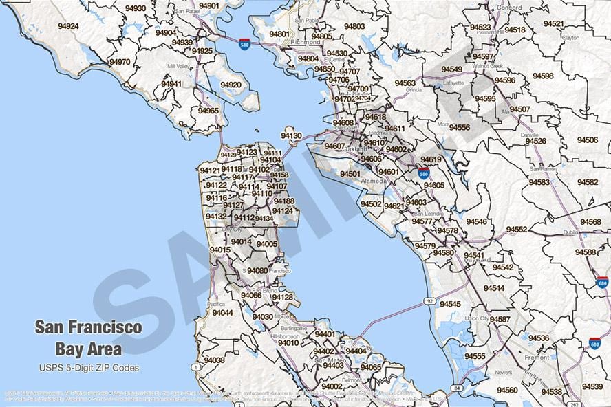 área da baía código área mapa