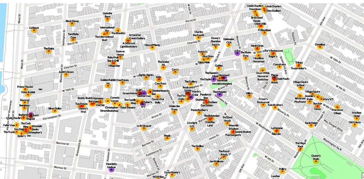 San Francisco gay provincia mapa