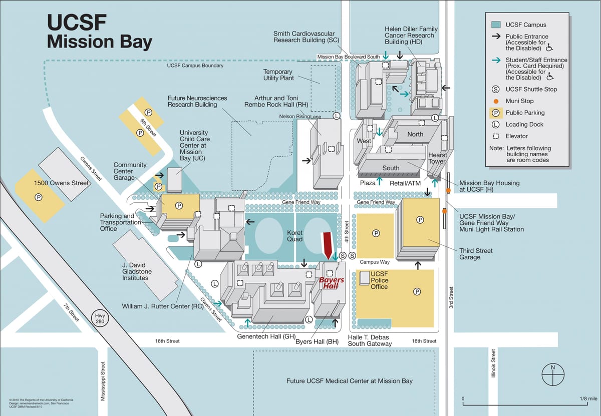 ucSF mapa