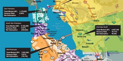 Mapa da baía área de inmobles