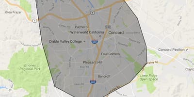 Mapa de comprobar, por favor área da baía