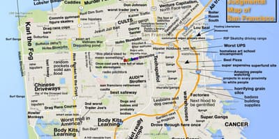 Mapa crítico de San Francisco