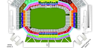 Mapa de levi ' s estadio porta