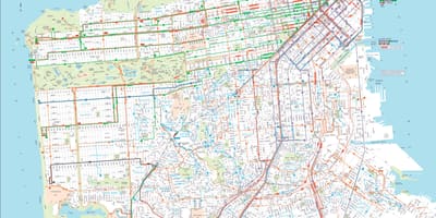 Muni trolley mapa