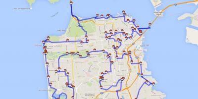 Mapa de San Francisco galiza