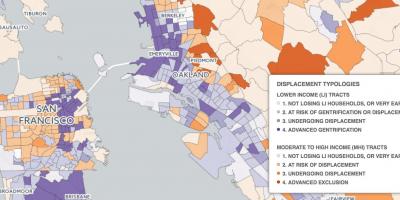 Mapa de San Francisco gentrification