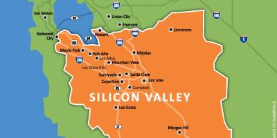 Silicon valley no mapa do mundo