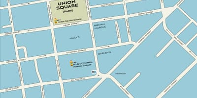 San Francisco de compras mapa
